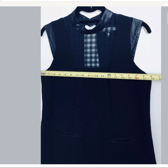 BCBGeneration Black Shift Mini Dress Sz Medium - Picture 5 of 8